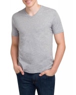 2 In 1 V-Neck SS T-Shirt 100% Cotton Regular Fit